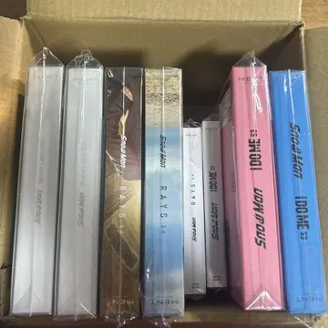 SnowMan 2nd~4th 앨범 8권 세트 묶음 판매 CD+DVD