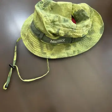marmot 아웃도어 햇 모자 옐로우 그린 L 끈 포함