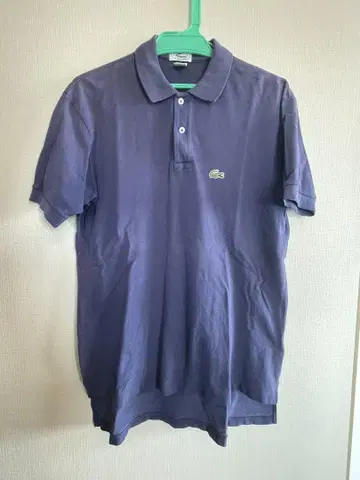 IZOD Lacoste USA 80년대 빈티지 네이비 피케 셔츠 M