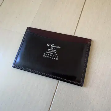 K.T. Lewiston Barneys 특주 코도반 가죽 카드 케이스