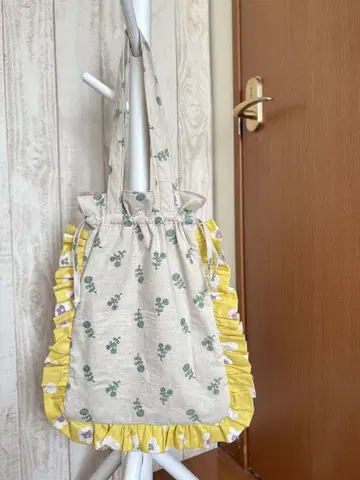핸드메이드 프릴 복조리 백