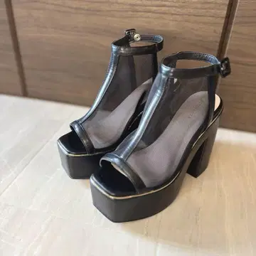 Esperanza 메쉬 숏부츠 블랙 M 23 23.5