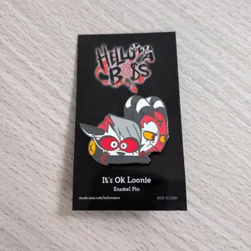 Helluva Boss It's OK Loonie 에나멜 핑