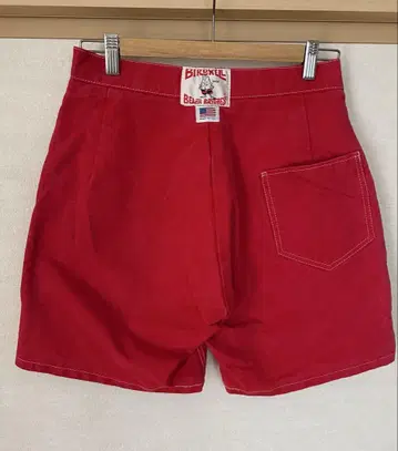 버드웰 숏 팬츠 빨간색