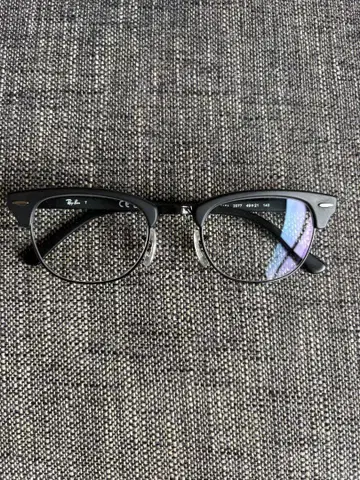 Ray-Ban 블랙 프레임 안경 케이스 포함 클럽마스터
