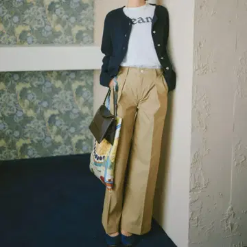 베이지 치노 팬츠 니드바이헤리티지 NEEDBY heritage