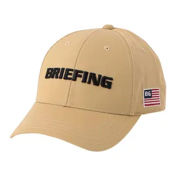 새상품 BRIEFING 정품 MENS BASIC CAP 베이지