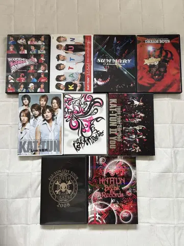KAT-TUN 6인 시대 DVD 9장 세트