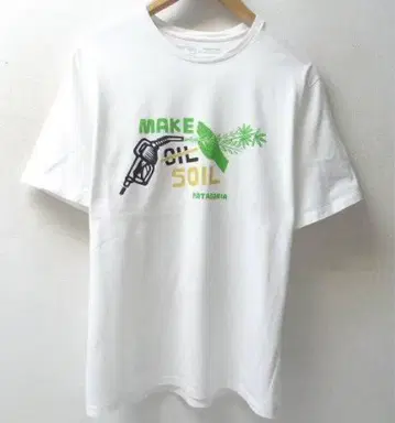 Patagonia MAKE OIL SOIL 오가닉 코튼 T셔츠