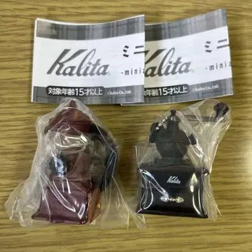 Kalita 미니어처 참 다이아 밀 N (레드) / 클래식 밀 BK
