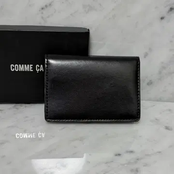 미사용 새상품 COMME CA ISM 컴시즘 카드 케이스 천연 가죽