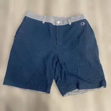 챔피온 스트라이프 팬츠 LARGE 네이비