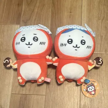 치이카와 타코 씨 봉제 인형 S 치이카와, 하치와레 세트 레어 초기 굿즈