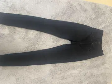 ELDER 블랙 스키니 팬츠 하이 웨스트