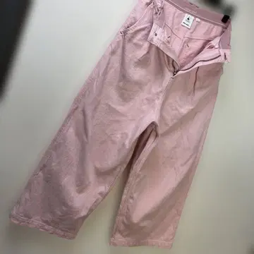 새상품급 니코앤드 여성 와이드 데님 팬츠 핑크
