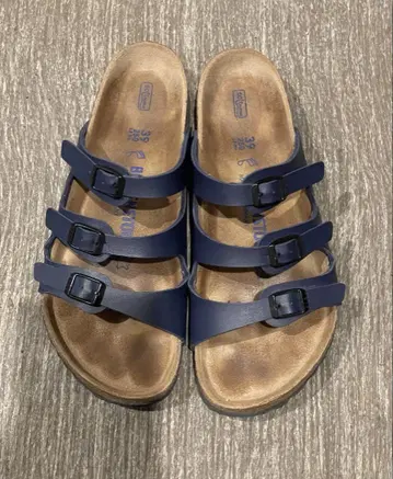 Birkenstock 스트랩 샌들 39 네이비