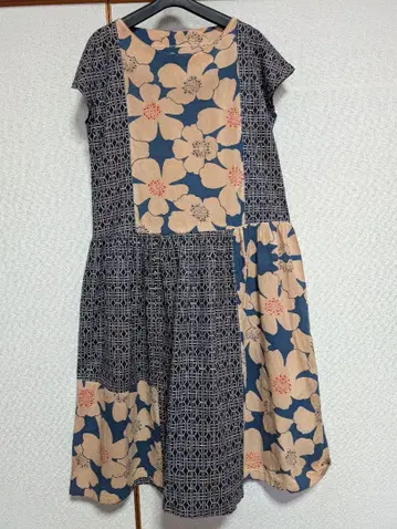 유카타 리메이크 감물 염색 원피스