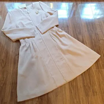 베이지 A라인 코트 폭시 르네 엠프리미어 엠즈 그레이시 아베니르