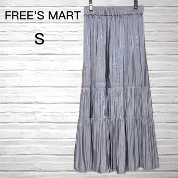 FREE'S MART 샤이니 캉캉 스커트 블루 S