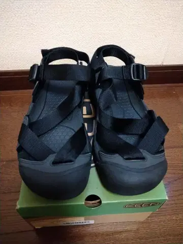 KEEN 샌들 ZERRAPORT II 제라포트 27.5 블랙