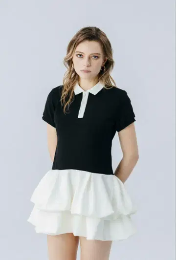 THE TOE Hydra Polo Onepiece BLACK