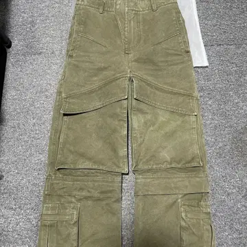 entire studios 카고 팬츠 올리브 그린 XXS