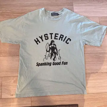 HYSTERIC 스팬킹 굿 팬 티셔츠 M
