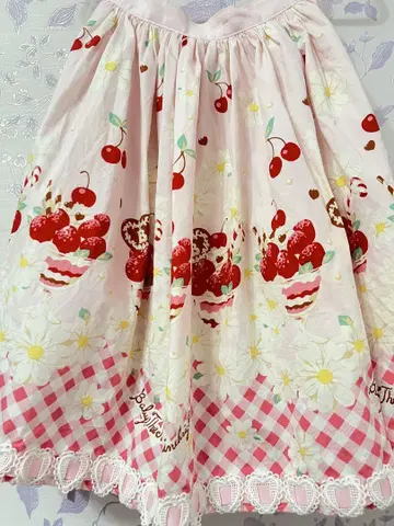 BABY, The Star 베이비 초여름의 쇼콜라 딸기 파르페 스커트
