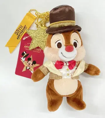디즈니 스토어 플러시 키체인 도쿄 디즈니 리조트점 데일 25주년