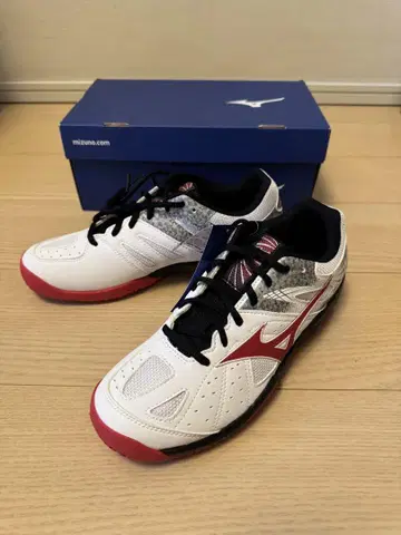 Mizuno 테니스화 화이트/레드/그레이