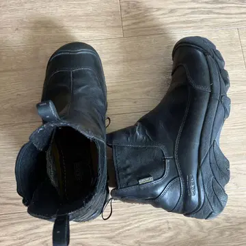 KEEN 사이드 고어 부츠 US8 블랙