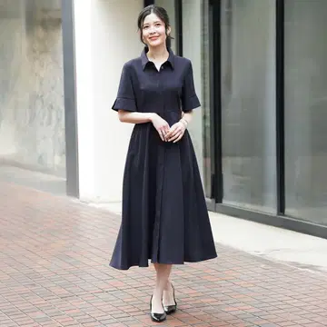 비리나 VIRINA 헤이즐 원피스 네이비