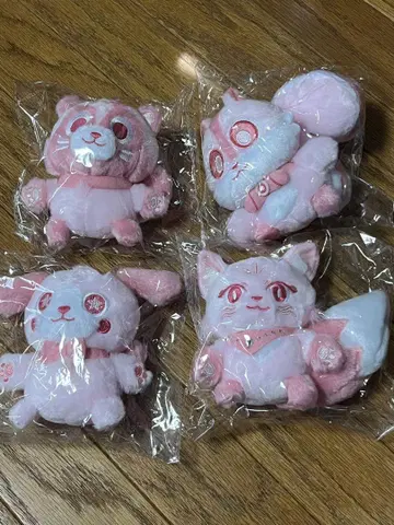 우라시마사카타센 사쿠라 봉제 인형 4종류 세트