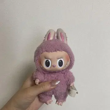 POP MART 라부부 봉제 인형 키링 공식