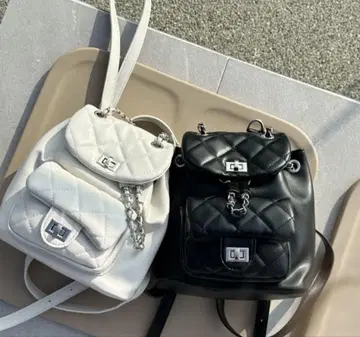 퀼팅 미니 백팩