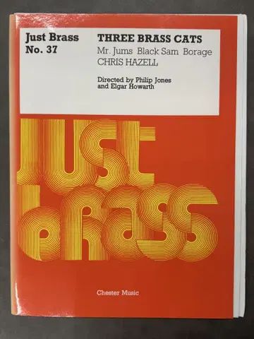 수입 악보 Just Brass No. 37 THREE BRASS CATS