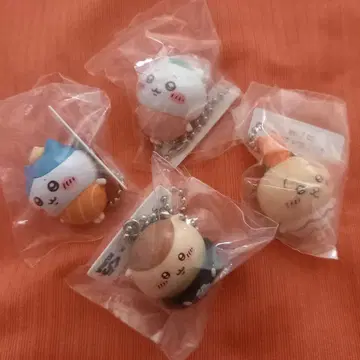 치이카와 (먼작귀) 피규어 스트랩 4개 세트