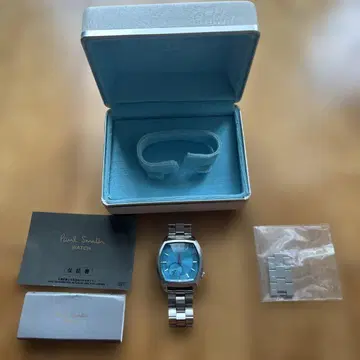 Paul Smith 쿼츠 시계 파랑 다이얼