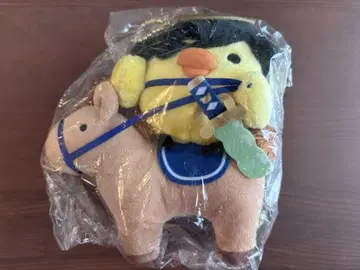 센다이 수베니어 부라사게 봉제 인형 키이로이토리 (기마)
