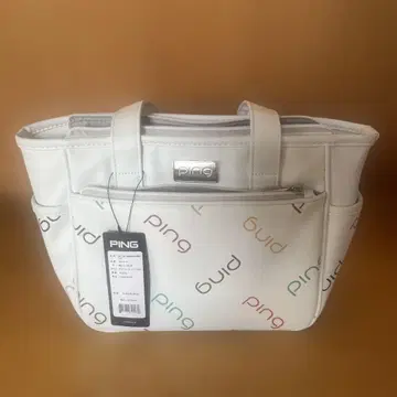 PING 토트백 MONOGRAM ROUND TOTE