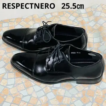 새상품급 RESPECTNERO 플레인토 외날개 비즈니스 슈즈 25.5cm