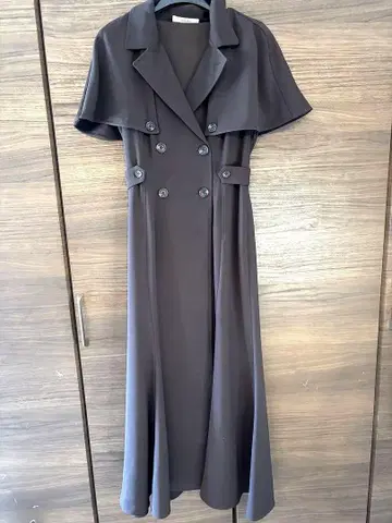 snidel 옷깃 원피스 브라운 S