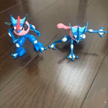 개굴닌자 액션 피규어 2개 세트