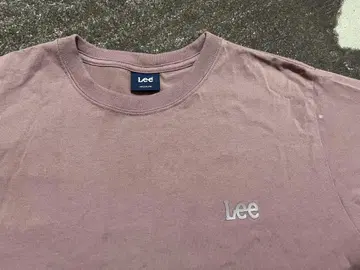 Lee Lee 반팔 티셔츠 더스티 핑크