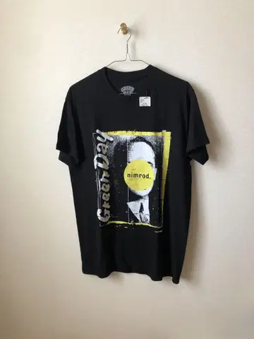 새상품 Green Day nimrod. 반팔 티셔츠 블랙