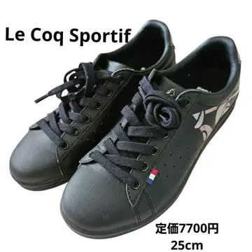 Le Coq Sportif 스니커즈 블랙 25cm 남성/여성용