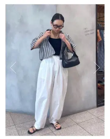 새상품 로데오 크라운즈 와이드 보울 벌룬 실루엣 와이드 팬츠