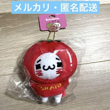너무 사랑스럽고 너무 좋아해요. 야채 시리즈 마스코트 키링 토마토 냥코