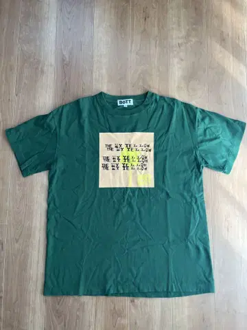 [컨디션 최상] BOTT 티셔츠 그린 L