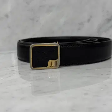 90s dunhill 던힐 천연 가죽 가죽 벨트 블랙 검정 로코